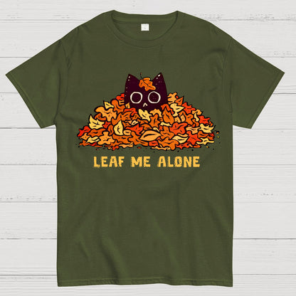 Leaf Me Alone Geek T-Shirt