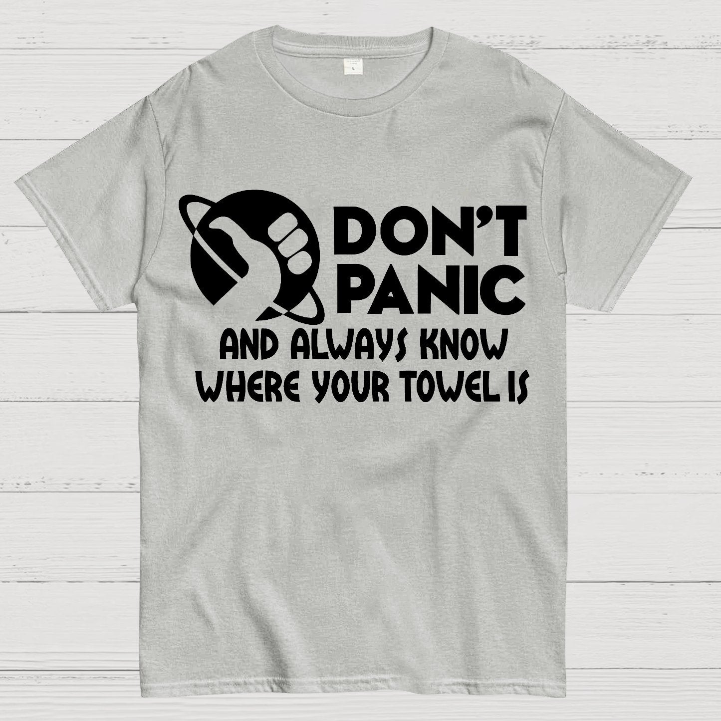 Don't Panic Geek T-Shirt