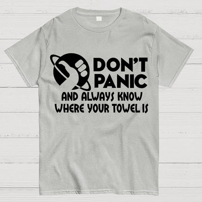 Don't Panic Geek T-Shirt