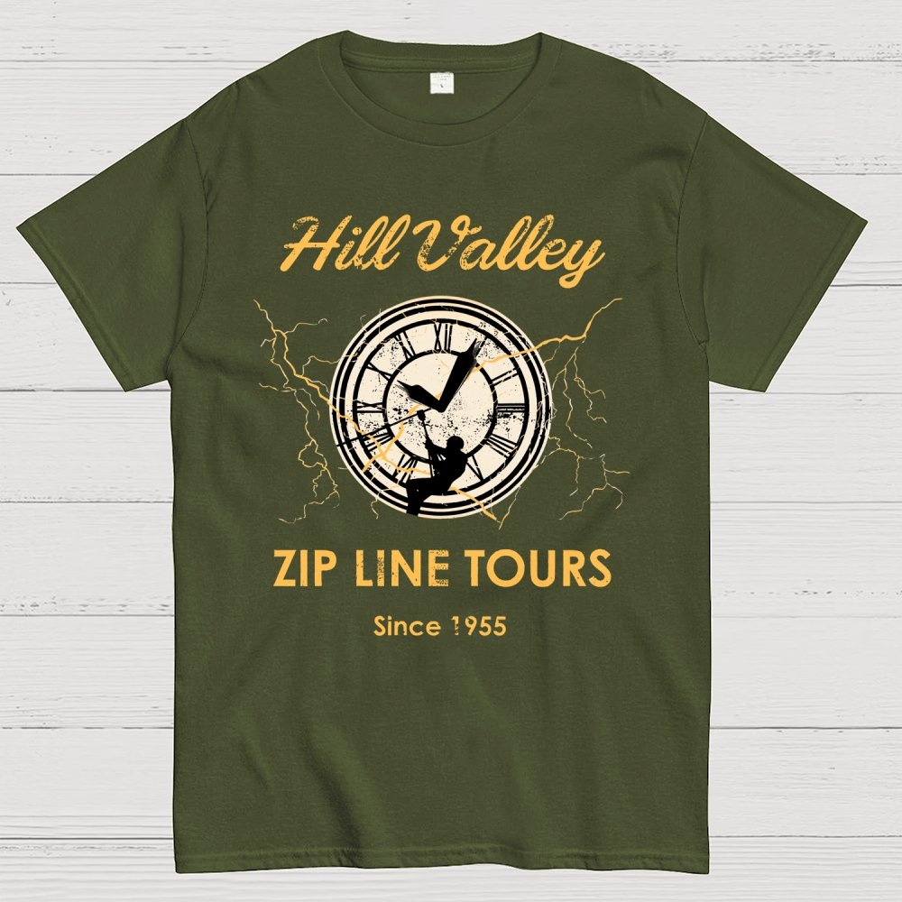 Mystic Valley Zip Line Tours Geek T-Shirt