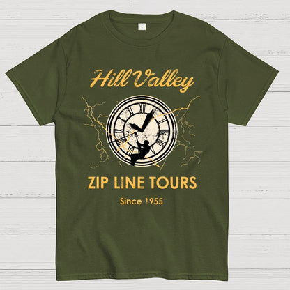 Mystic Valley Zip Line Tours Geek T-Shirt