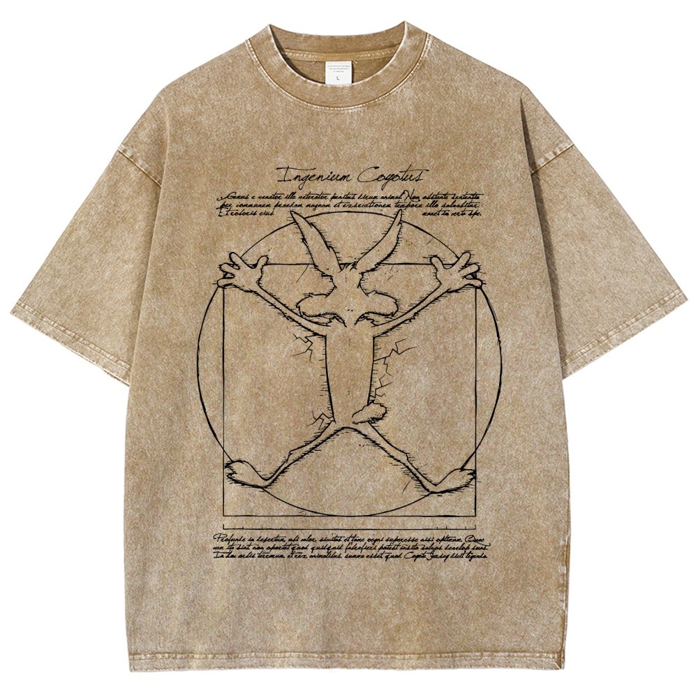 Coyotus Vintage Distressed T-shirt