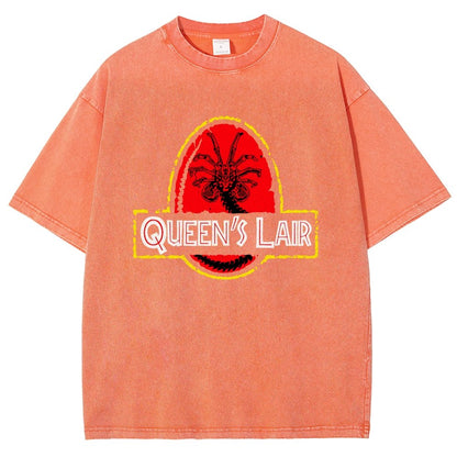 Queen's Lair Vintage Distressed T-shirt