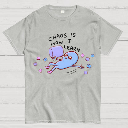 Strange Planet Chaos Is How I Learn Geek T-Shirt
