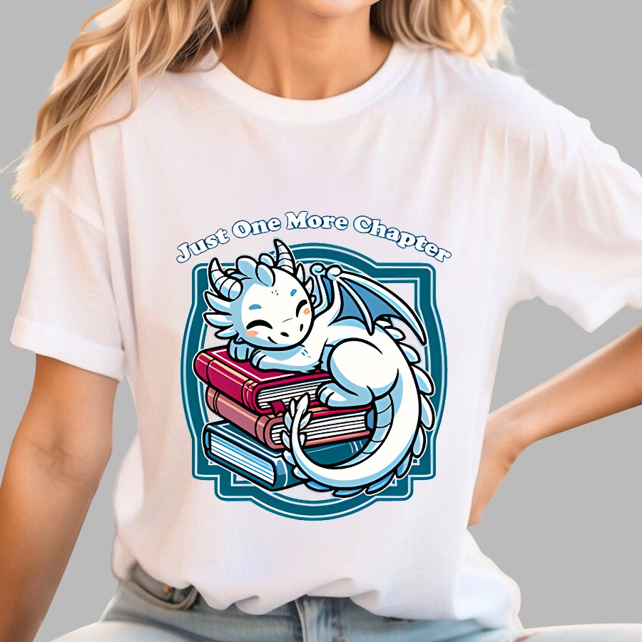 Just One More Chapter Geek T-Shirt