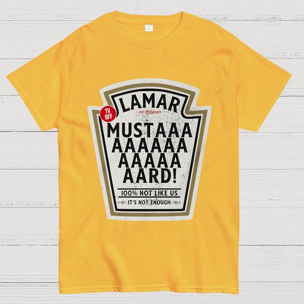 Lamar Mustard TV Off Essential Unisex Geek T-Shirt