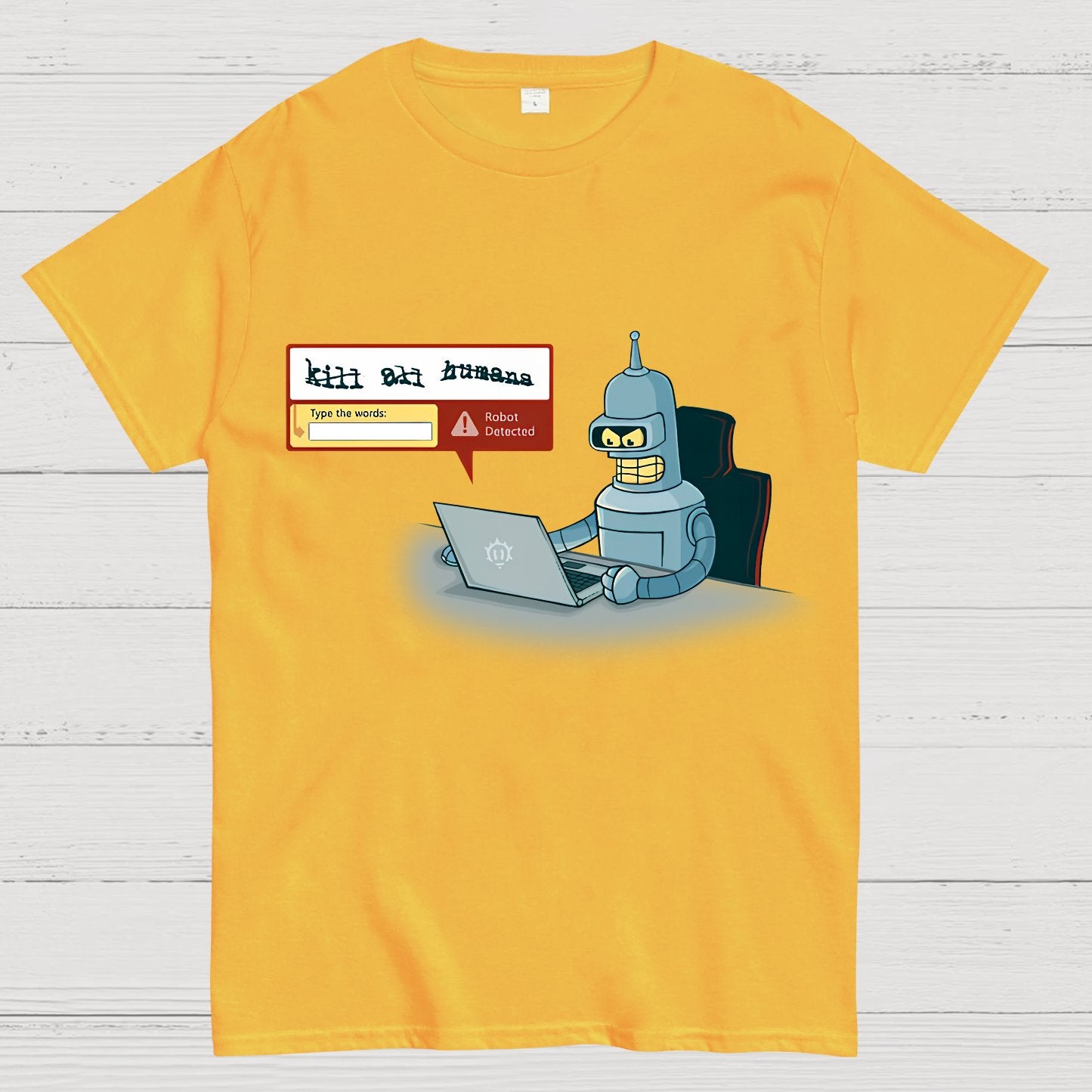 Robot Detector Geek T-Shirt