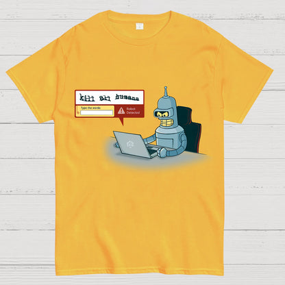 Robot Detector Geek T-Shirt