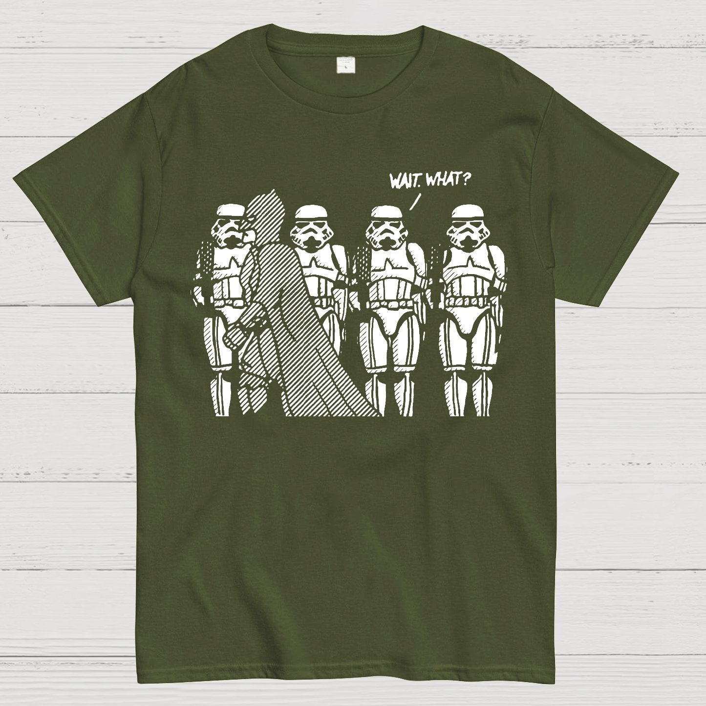 Wait What Geek T-Shirt
