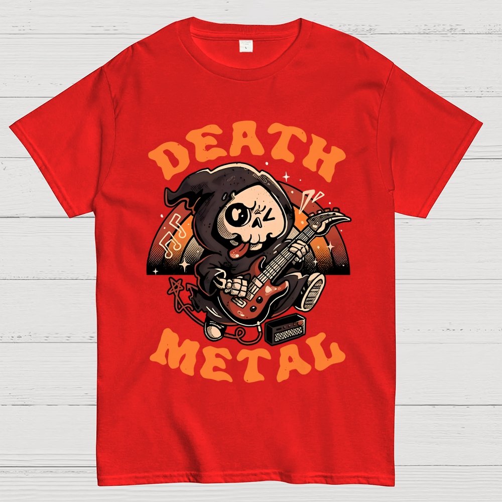 Death Metal Reaper Geek T-Shirt