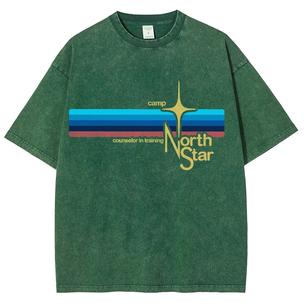 Camp North Star Vintage Distressed T-shirt