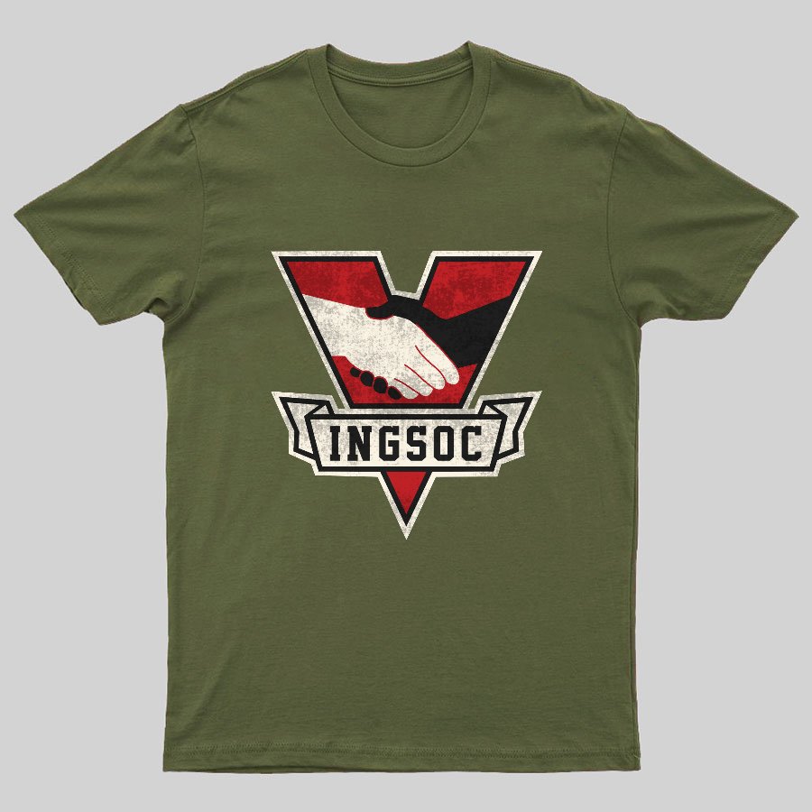 1984 George Orwell Ingsoc Geeky T-Shirt