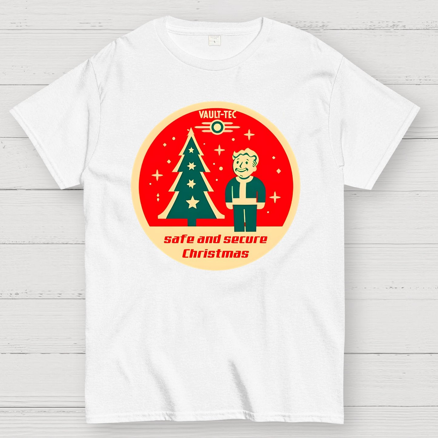 Safe and Secure Christmas Geek T-Shirt