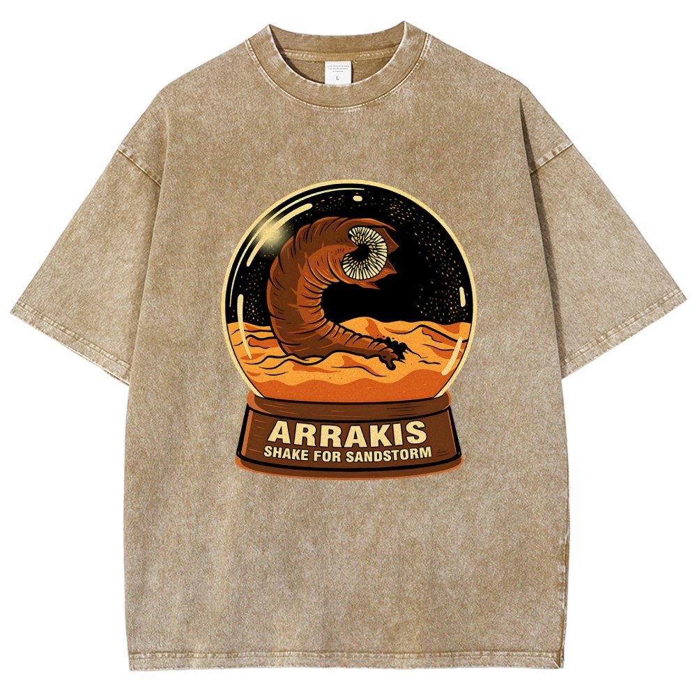 Spice Globe Souvenir Vintage Distressed T-shirt