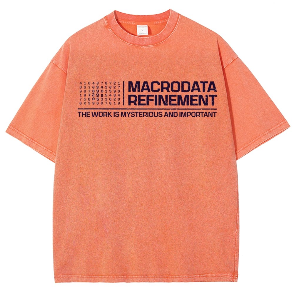 The Work Is Mysterious And Important Vintage Distressed T-shirt