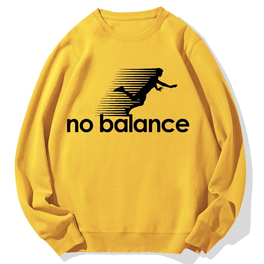 No Balance Geek Cotton Sweatshirt