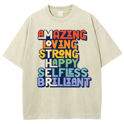 Amazing Mother Vintage Distressed T-shirt