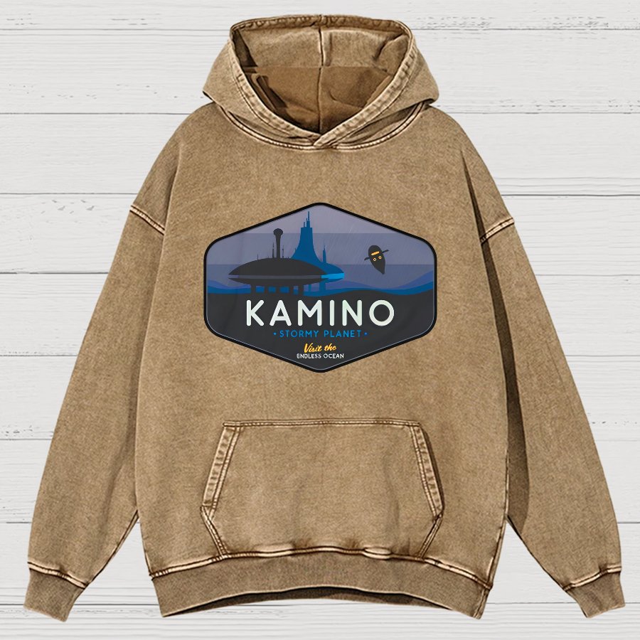 Kamino Vintage Distressed Hoodie