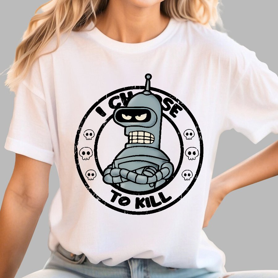 I Choose To Kill Geek T-Shirt