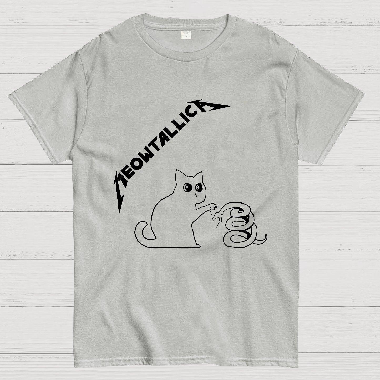 The Black Meow Geek T-Shirt