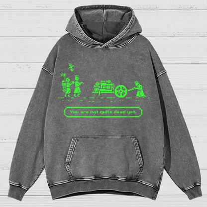 The Mystic Trail Vintage Distressed Hoodie