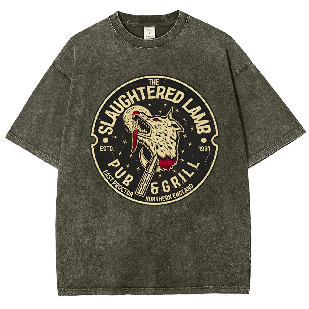 The Slaughtered Barn Vintage Distressed T-shirt