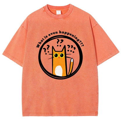 What is Even Happening Vintage Distressed T-shirt