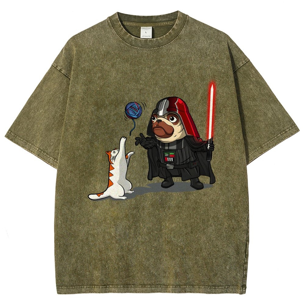 Tales From The Paw Side Vintage Distressed T-shirt