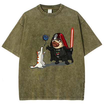 Tales From The Paw Side Vintage Distressed T-shirt