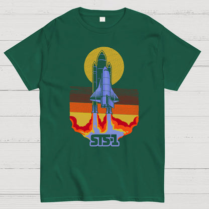 STS-1 Space Shuttle Geek T-Shirt