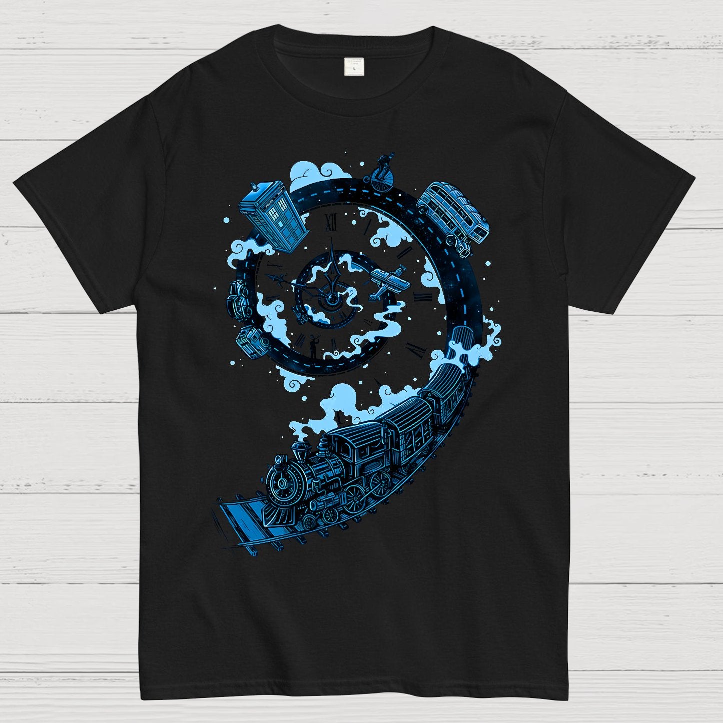Time Machine Geek T-Shirt
