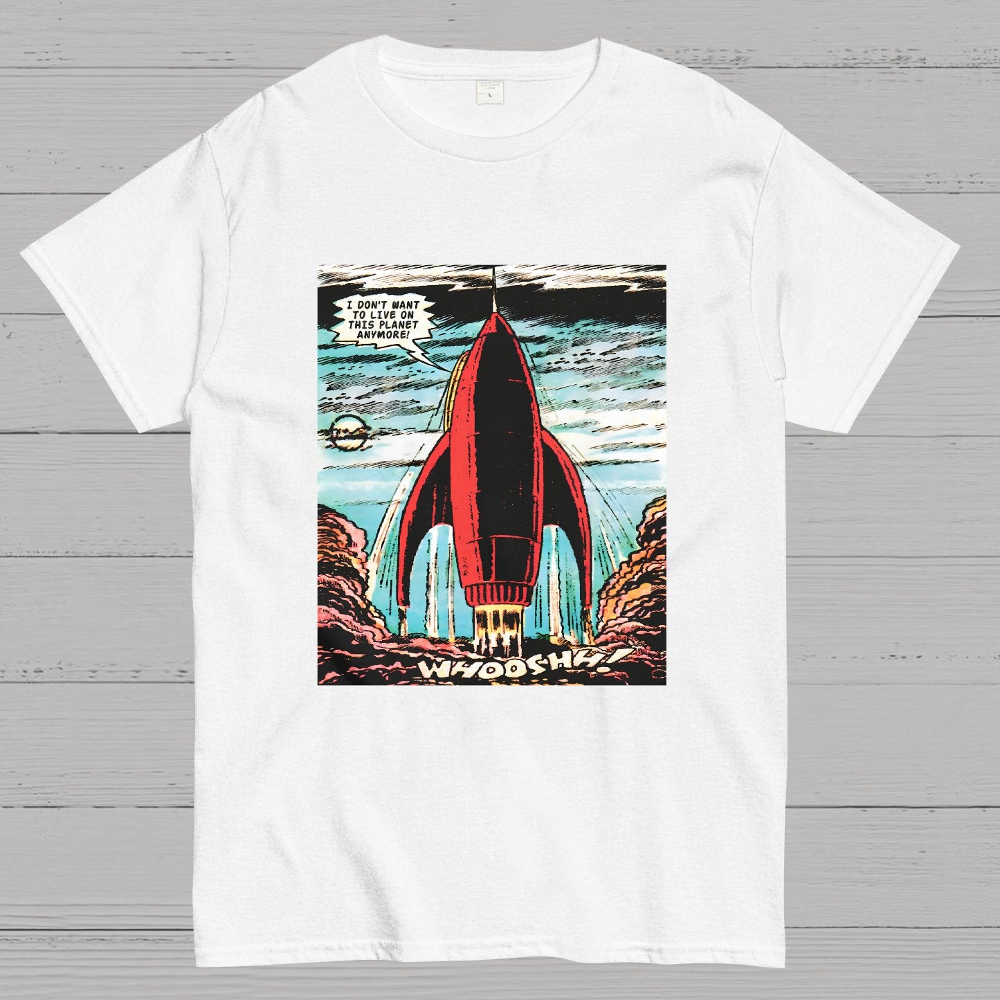 I Don't Want To Live On This Planet Anymore Geeky T-Shirt