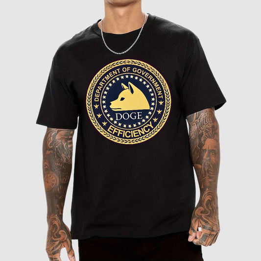 D.O.G.E-Department of Government Efficiency Geek T-Shirt