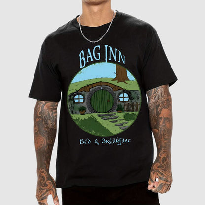 Bag Inn - Bed and Breakfast Geek T-Shirt