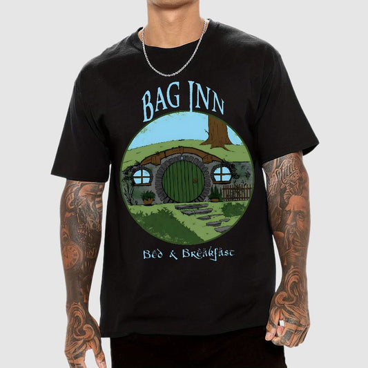 Bag Inn - Bed and Breakfast Geek T-Shirt