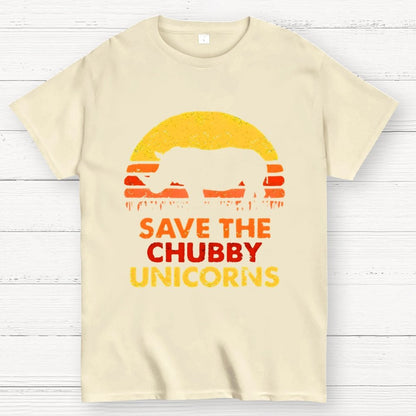 Save The Chubby Unicorns Geek T-Shirt