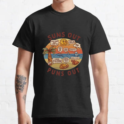 Suns out, Puns Out Nerdy T-Shirt