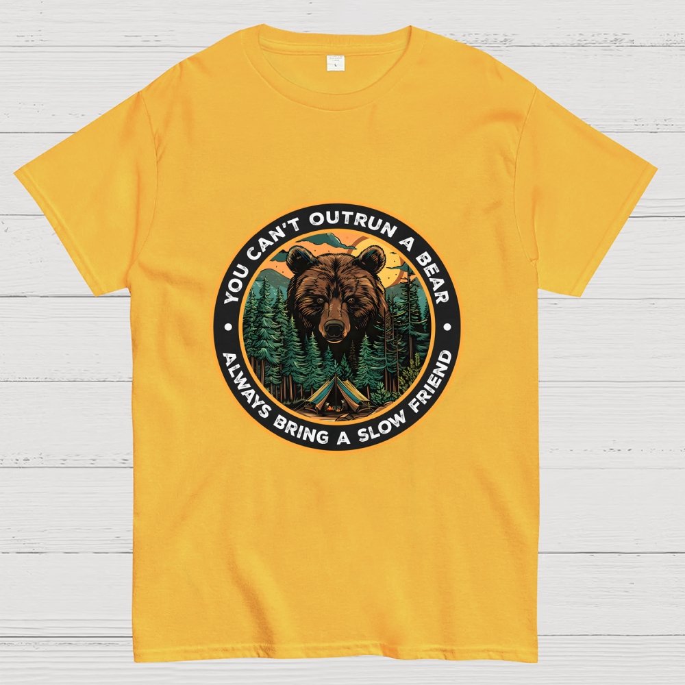 You Can't Outrun A Bear Geek T-Shirt