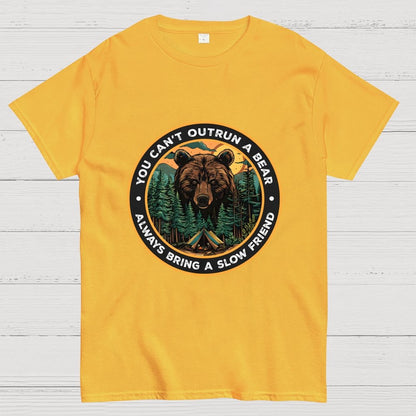 You Can't Outrun A Bear Geek T-Shirt