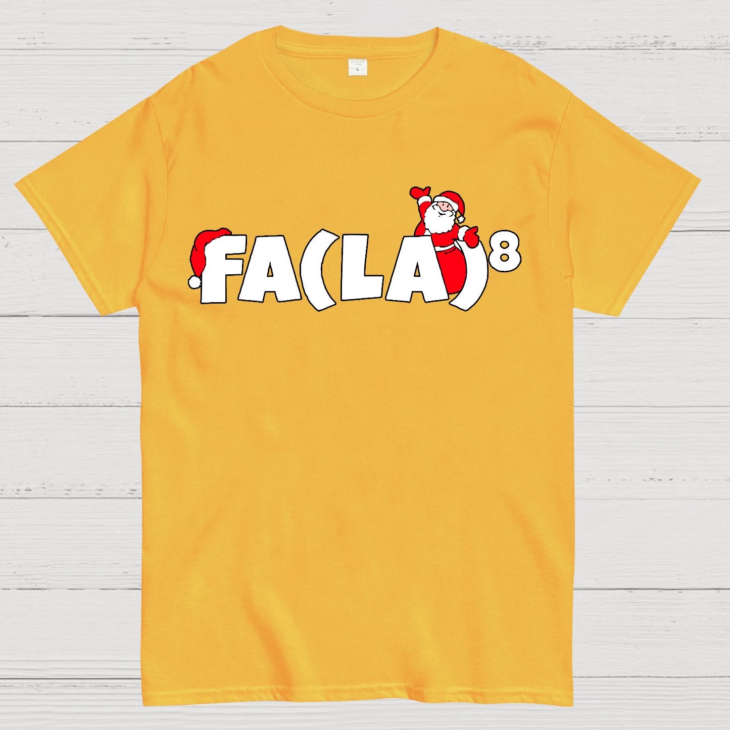 FA(LA)8 Fun Christmas Geek T-Shirt