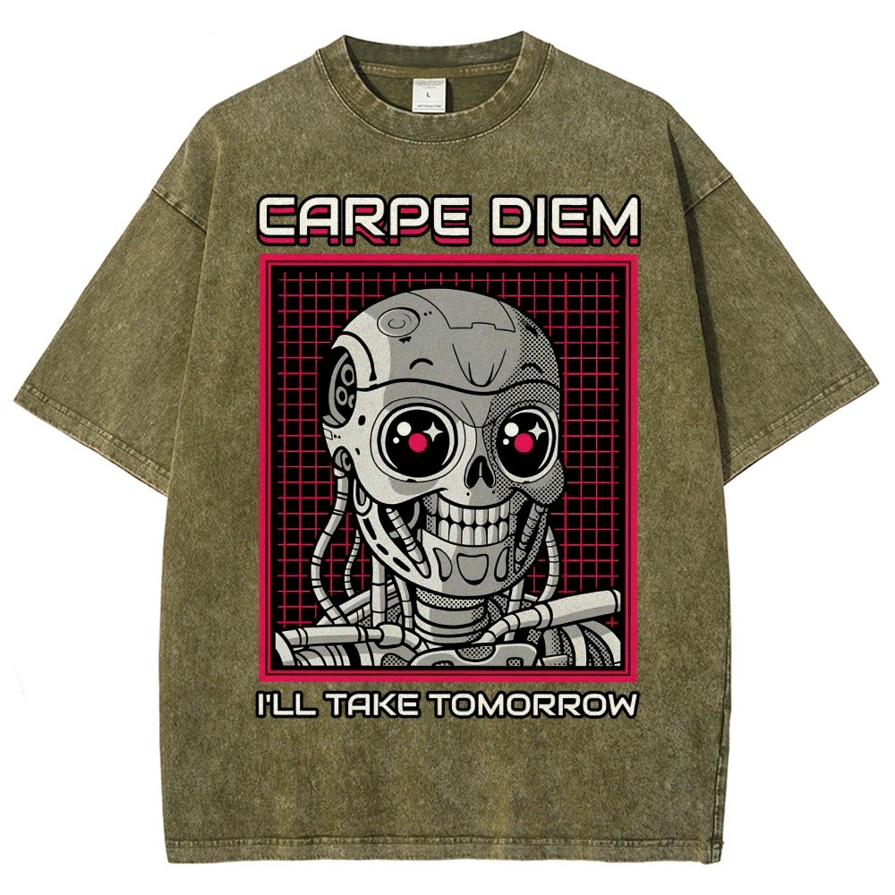 Rise Of The Cute Machine Vintage Distressed T-shirt