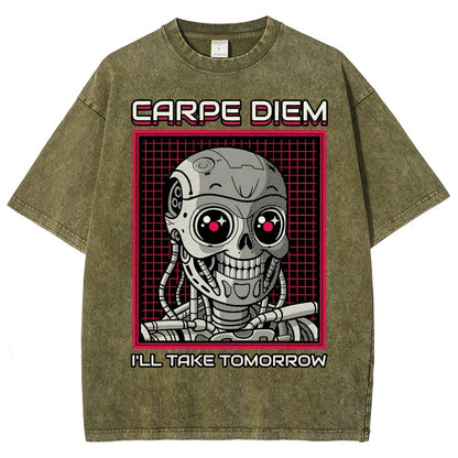 Rise Of The Cute Machine Vintage Distressed T-shirt