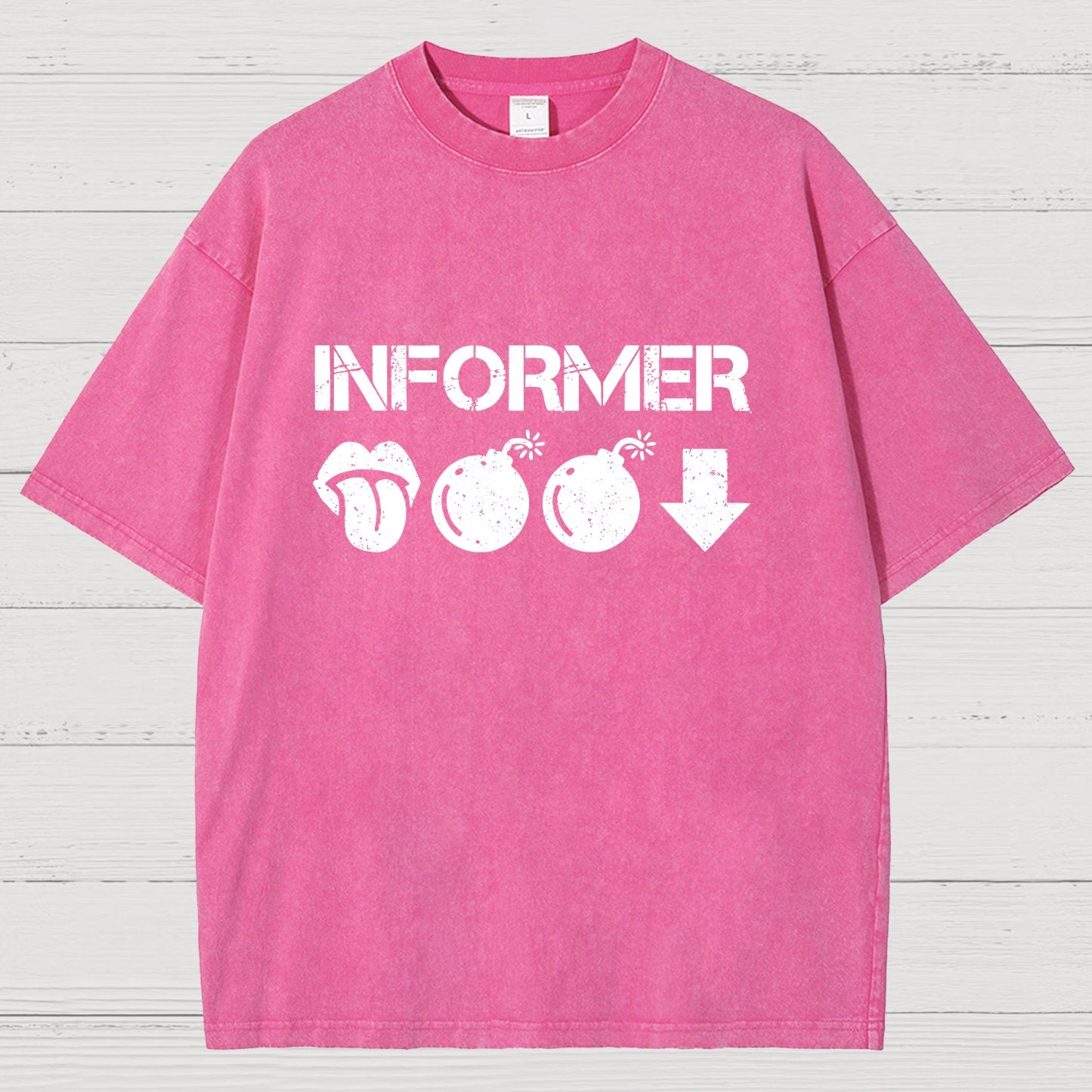 Informer Vintage Distressed T-shirt