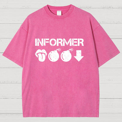 Informer Vintage Distressed T-shirt