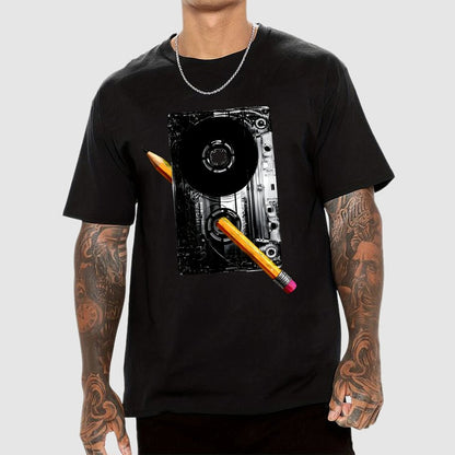 Classic Tape Rewind Geek T-Shirt