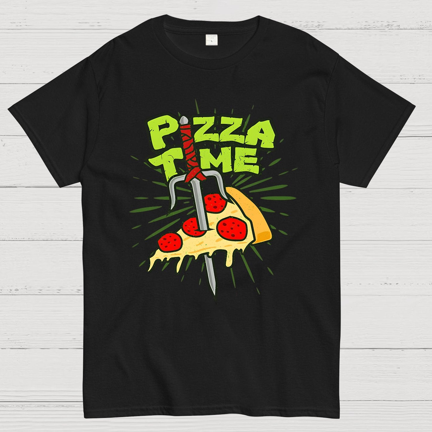 Pizza Time! Geek T-Shirt