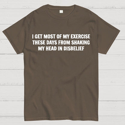 Shaking My Head Sarcastic Geek T-Shirt