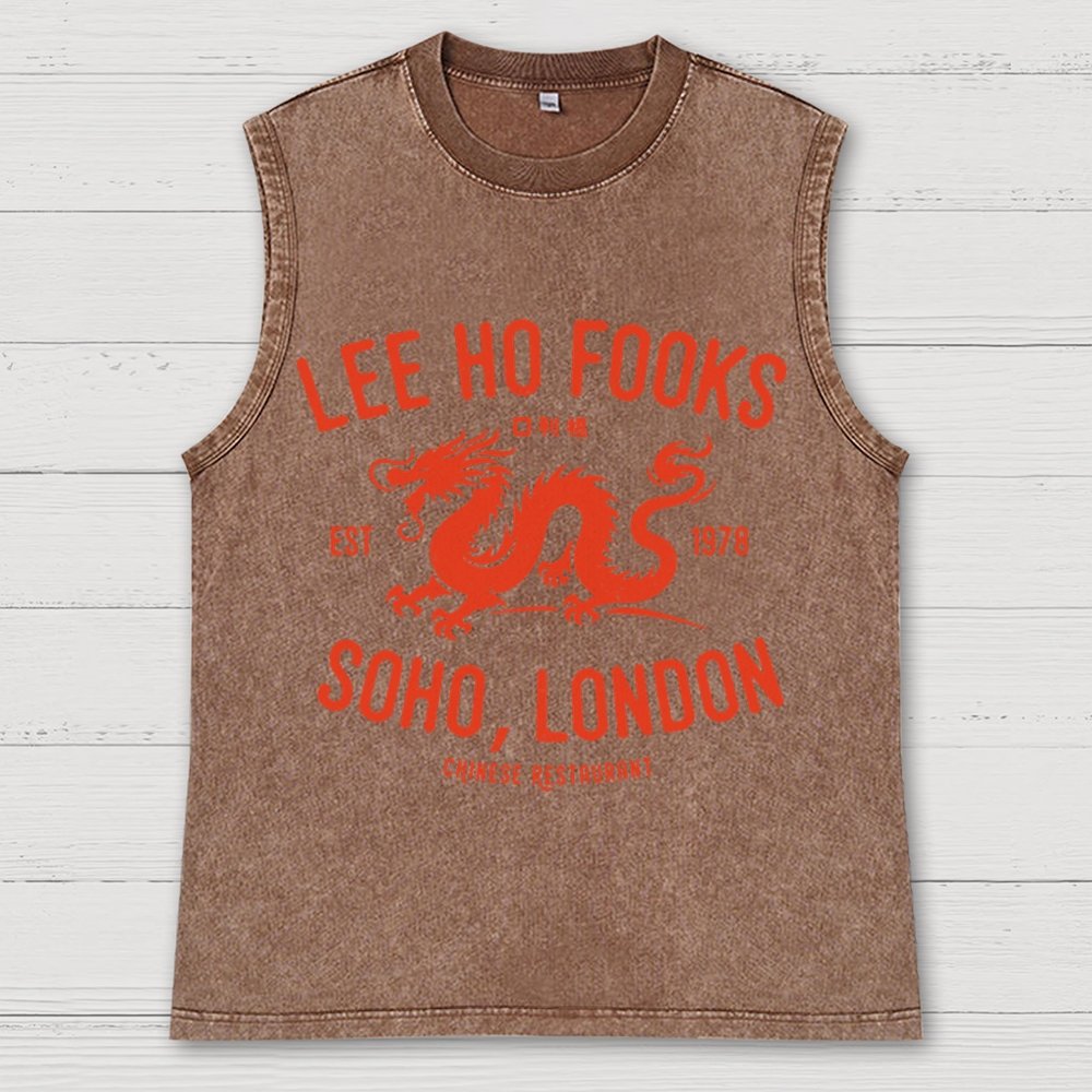 Lee Ho Fooks Vintage Distressed Washed Tank