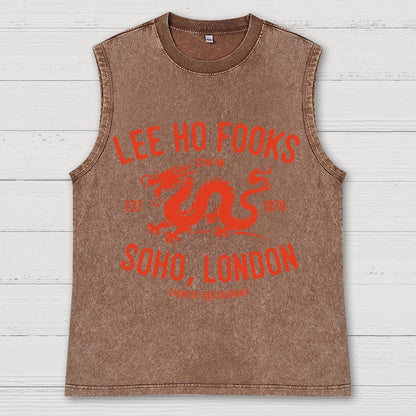 Lee Ho Fooks Vintage Distressed Washed Tank