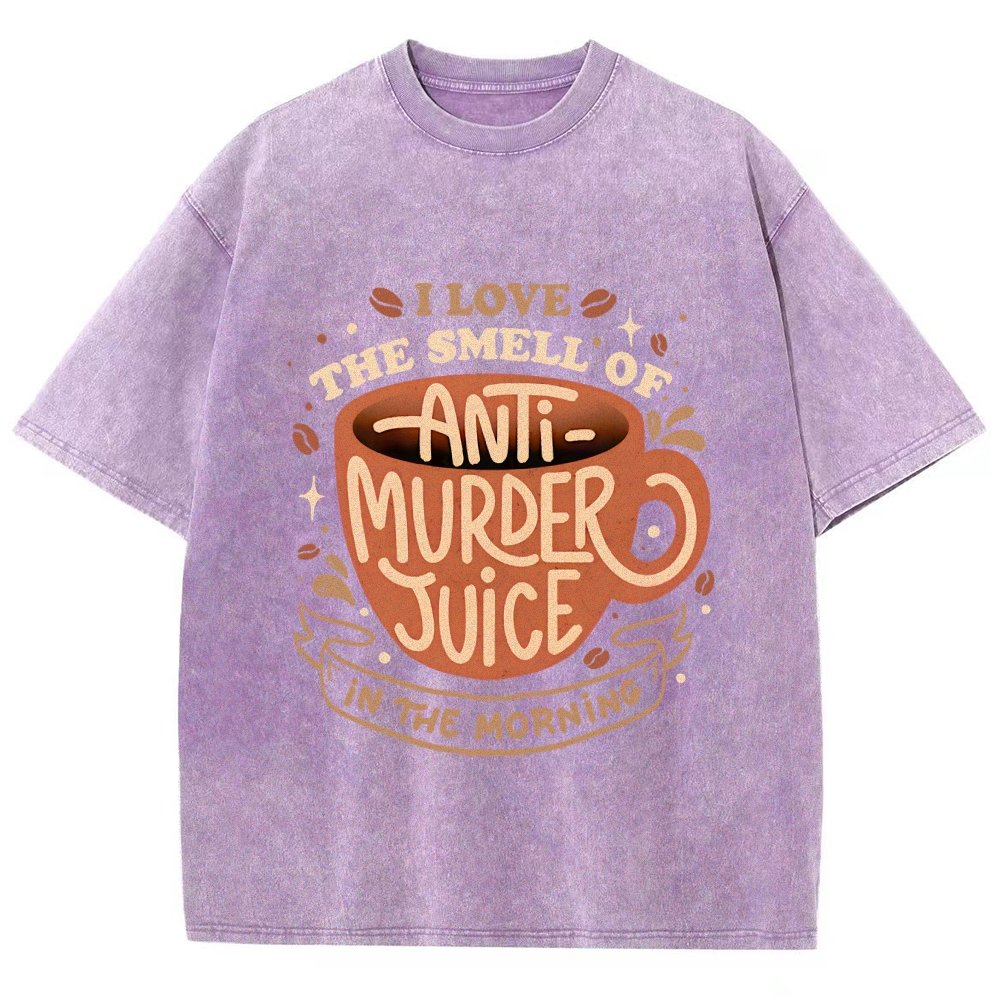 Anti-Murder Juice Vintage Distressed T-shirt